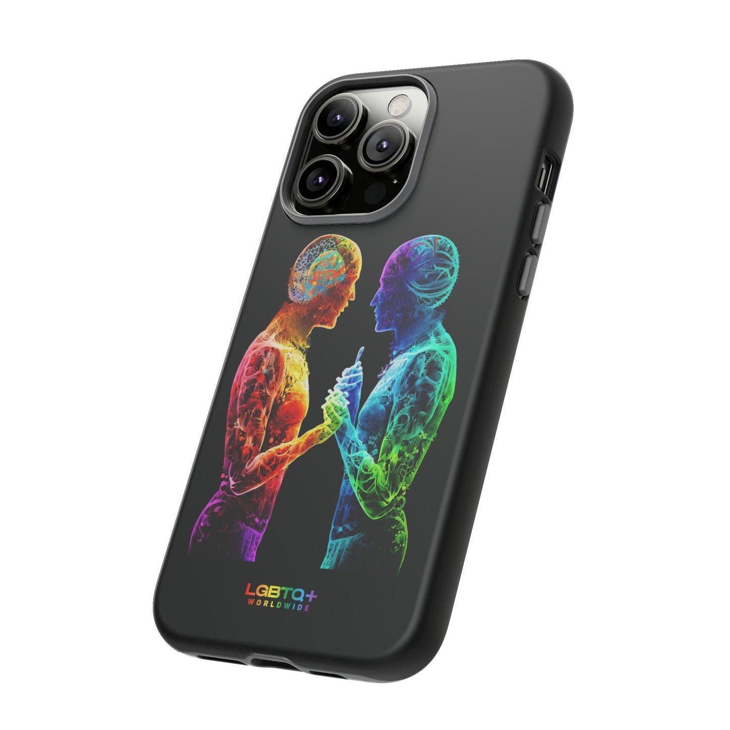 LGBTQWorldwide - ,,ZUSAMMEN" Doppelgehäuse Handyhülle Accessories, Glossy, iPhone Cases, Matte, Phone accessory, Phone Cases, Samsung Cases, tough, Valentine's Day Picks lgbtq Bekleidung Accessoires unisex Zubehör