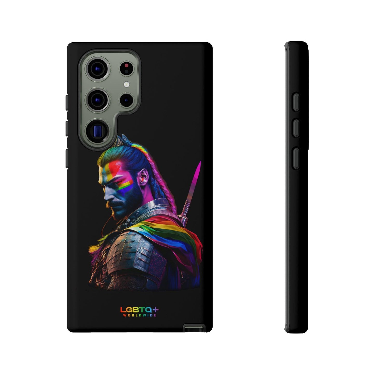 LGBTQWorldwide - ,,SAMURAI" Doppelgehäuse Handyhülle Accessories, Glossy, iPhone Cases, Matte, Phone accessory, Phone Cases, Samsung Cases, tough, Valentine's Day Picks lgbtq Bekleidung Accessoires unisex Zubehör