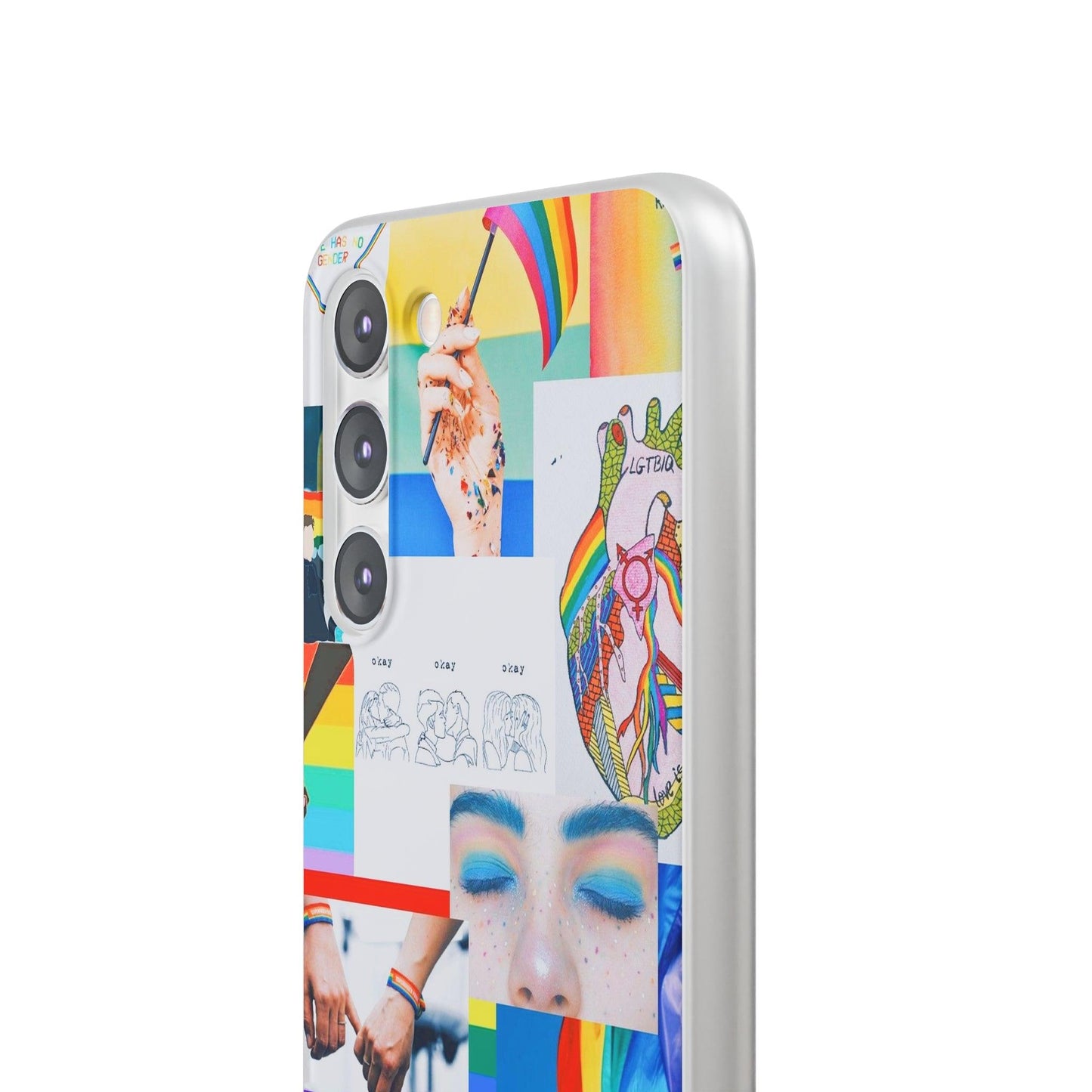 LGBTQWorldwide - ,,SEI FREI" Flexible Handyhülle Accessories, Case, iPhone, iPhone Cases, Phone accessory, Phone Cases, Samsung Cases, silikon, Valentine's Day promotion lgbtq Bekleidung Accessoires unisex Zubehör