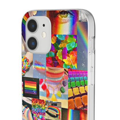 LGBTQWorldwide - ,,COMMUNITY" Flexible Handyhülle Accessories, Case, iPhone, iPhone Cases, Phone accessory, Phone Cases, Samsung Cases, silikon, Valentine's Day promotion lgbtq Bekleidung Accessoires unisex Zubehör