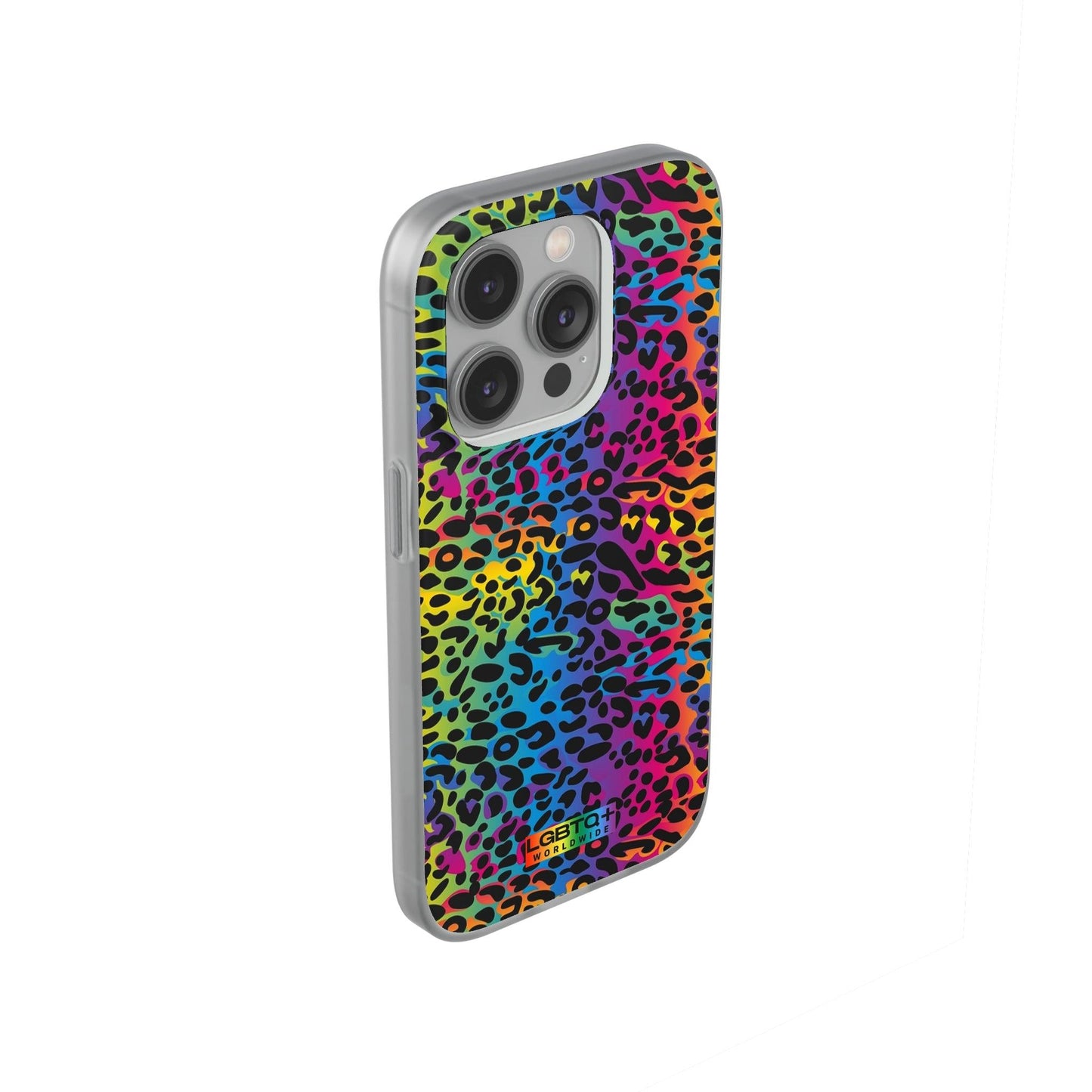 LGBTQWorldwide - ,,LEOPARD" Flexible Handyhülle Accessories, Case, iPhone, iPhone Cases, Phone accessory, Phone Cases, Samsung Cases, silikon, Valentine's Day promotion lgbtq Bekleidung Accessoires unisex Zubehör