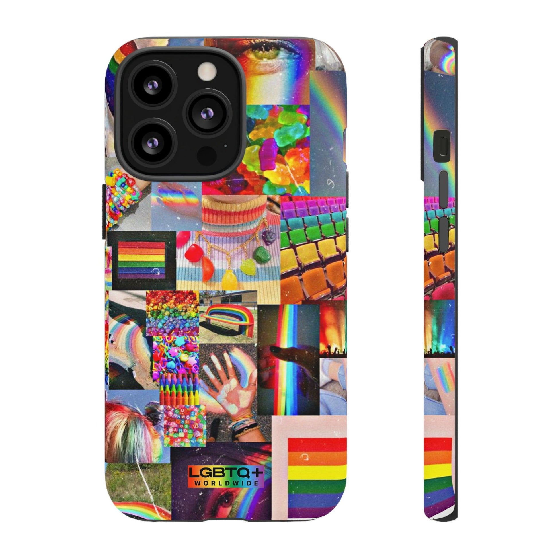 LGBTQWorldwide - ,,FARBEN" Doppelgehäuse Handyhülle Accessories, Glossy, iPhone Cases, Matte, Phone accessory, Phone Cases, Samsung Cases, Thermo, Valentine's Day Picks lgbtq Bekleidung Accessoires unisex Zubehör