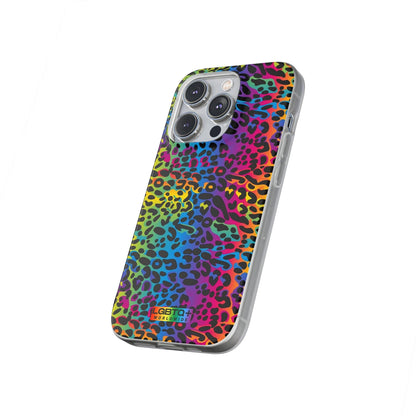 LGBTQWorldwide - ,,LEOPARD" Flexible Handyhülle Accessories, Case, iPhone, iPhone Cases, Phone accessory, Phone Cases, Samsung Cases, silikon, Valentine's Day promotion lgbtq Bekleidung Accessoires unisex Zubehör