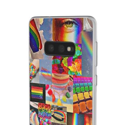 LGBTQWorldwide - ,,COMMUNITY" Flexible Handyhülle Accessories, Case, iPhone, iPhone Cases, Phone accessory, Phone Cases, Samsung Cases, silikon, Valentine's Day promotion lgbtq Bekleidung Accessoires unisex Zubehör