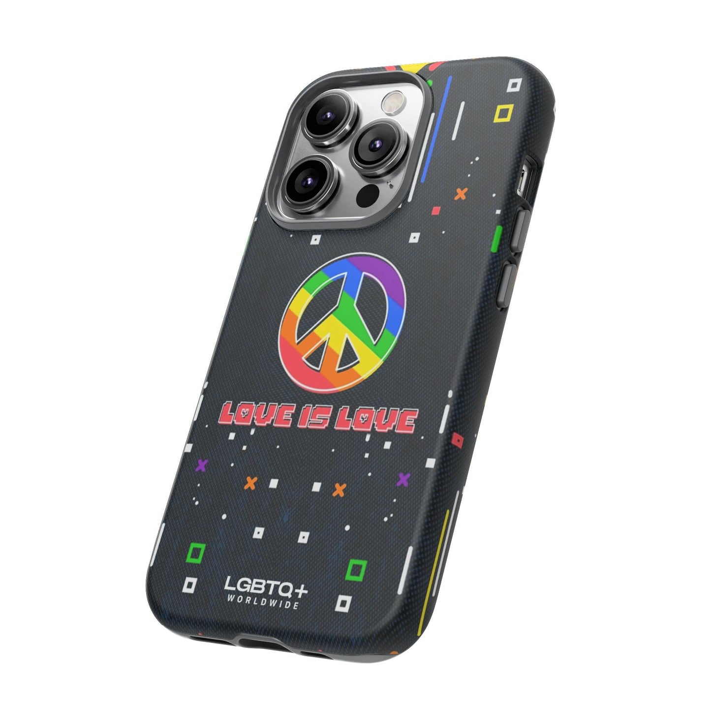 LGBTQWorldwide - ,,PEACE" Doppelgehäuse Handyhülle Accessories, Glossy, iPhone Cases, Matte, Phone accessory, Phone Cases, Samsung Cases, Thermo, Valentine's Day Picks lgbtq Bekleidung Accessoires unisex Zubehör