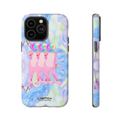 LGBTQWorldwide - ,,TEDDY BÄR" Doppelgehäuse Handyhülle Accessories, Glossy, iPhone Cases, Matte, Phone accessory, Phone Cases, Samsung Cases, Thermo, Valentine's Day Picks lgbtq Bekleidung Accessoires unisex Zubehör