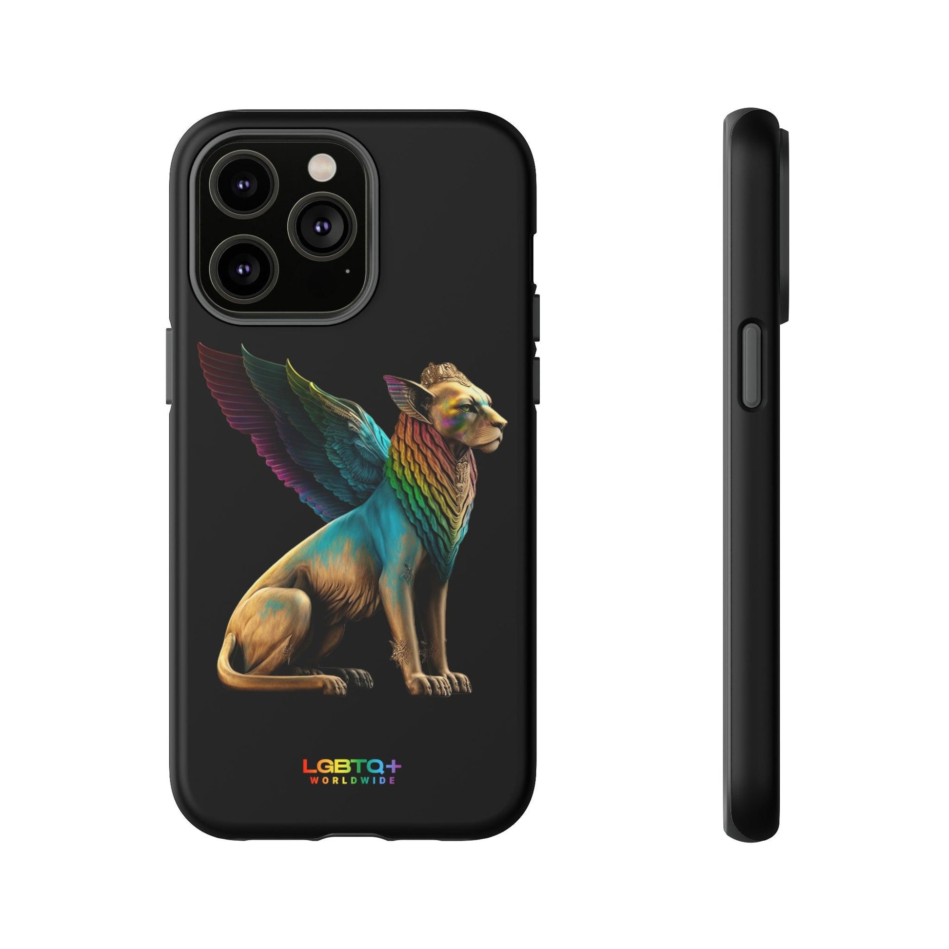 LGBTQWorldwide - ,,SPHINX" Doppelgehäuse Handyhülle Accessories, Glossy, iPhone Cases, Matte, Phone accessory, Phone Cases, Samsung Cases, tough, Valentine's Day Picks lgbtq Bekleidung Accessoires unisex Zubehör