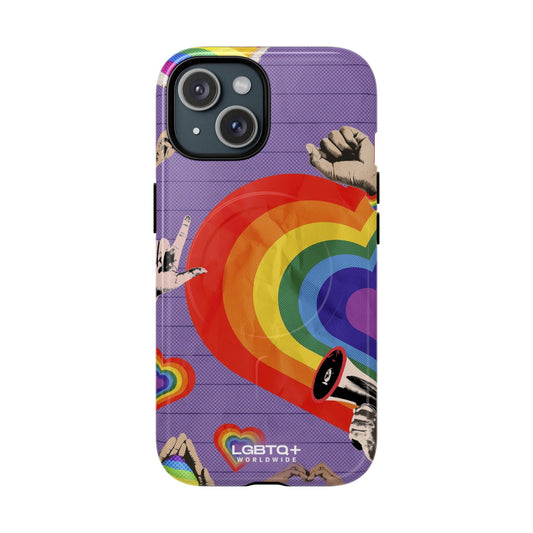 Don’t Look Away – Revolution Series – Magnetic Phone Case