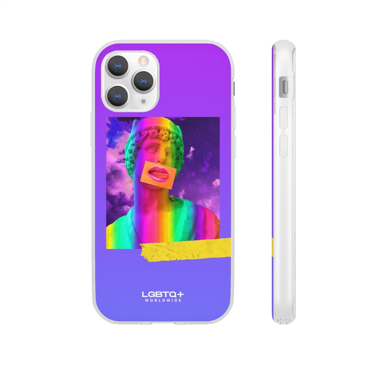 LGBTQWorldwide - ,,STATUR" Flexible Handyhülle Accessories, Case, iPhone, iPhone Cases, Phone accessory, Phone Cases, Samsung Cases, silikon, Valentine's Day promotion lgbtq Bekleidung Accessoires unisex Zubehör