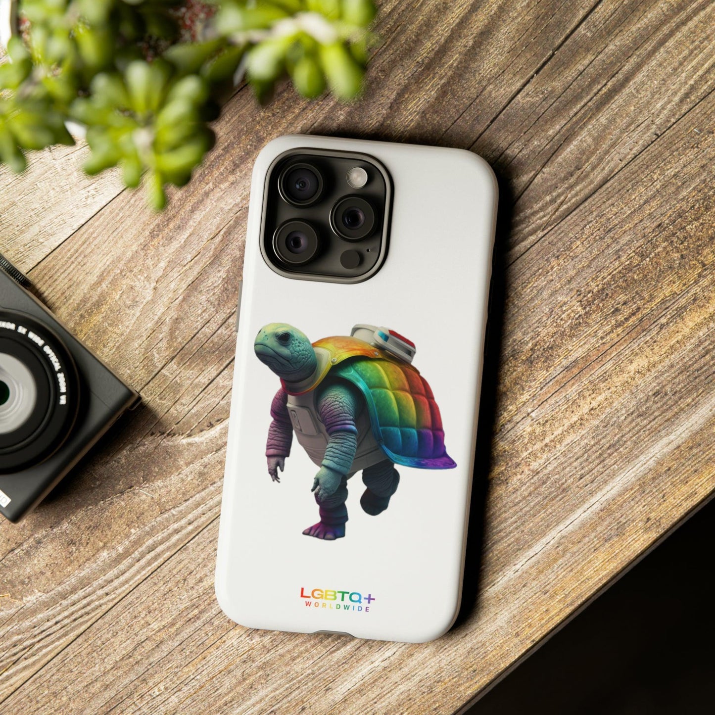 LGBTQWorldwide - ,,SCHILDKRÖTE" Doppelgehäuse Handyhülle Accessories, Glossy, iPhone Cases, Matte, Phone accessory, Phone Cases, Samsung Cases, tough, Valentine's Day Picks lgbtq Bekleidung Accessoires unisex Zubehör