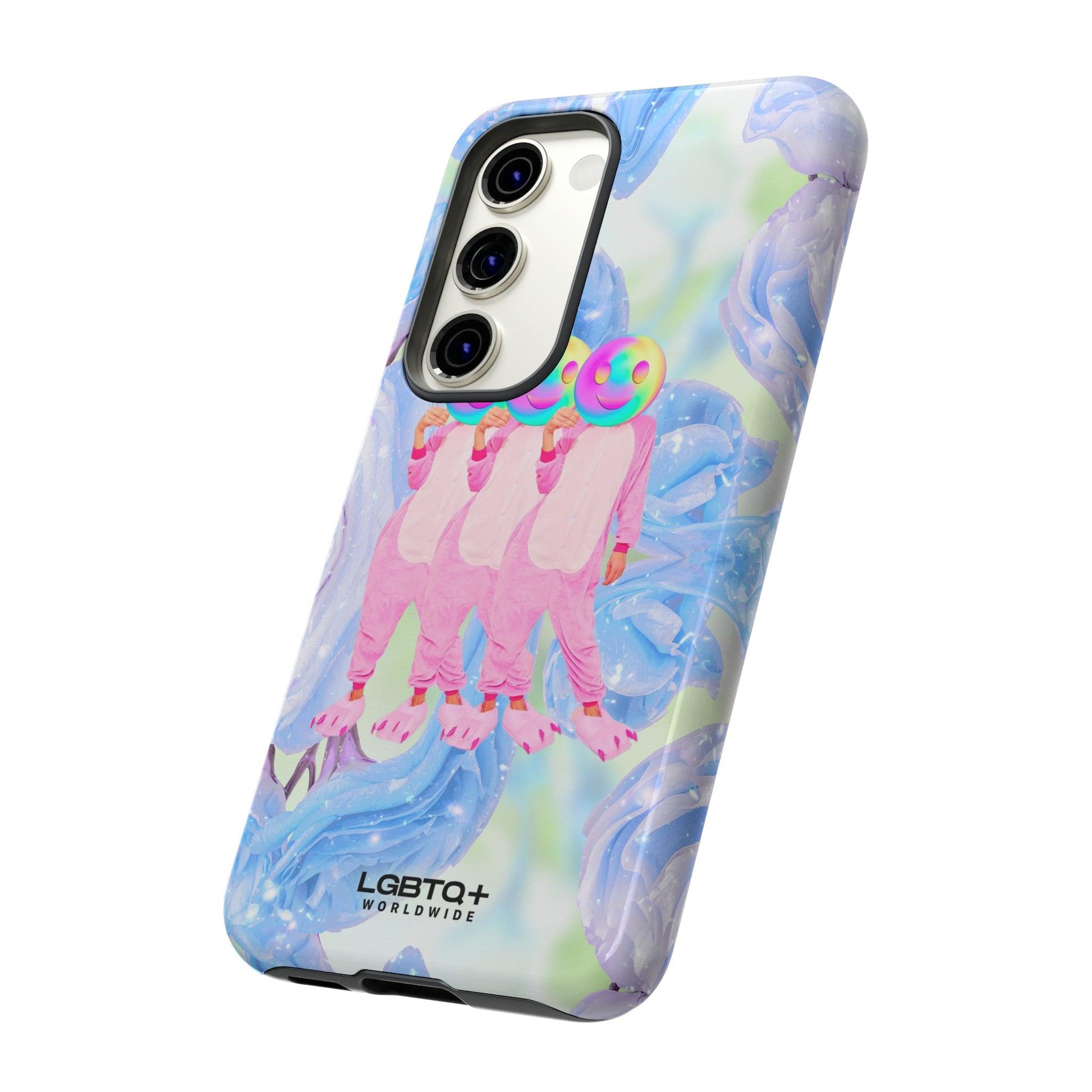 LGBTQWorldwide - ,,TEDDY BÄR" Doppelgehäuse Handyhülle Accessories, Glossy, iPhone Cases, Matte, Phone accessory, Phone Cases, Samsung Cases, Thermo, Valentine's Day Picks lgbtq Bekleidung Accessoires unisex Zubehör