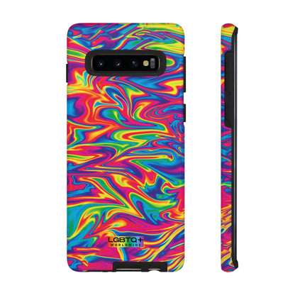 LGBTQWorldwide - ,,ABSTRACT" Doppelgehäuse Handyhülle Accessories, Glossy, iPhone Cases, Matte, Phone accessory, Phone Cases, Samsung Cases, Thermo, Valentine's Day Picks lgbtq Bekleidung Accessoires unisex Zubehör