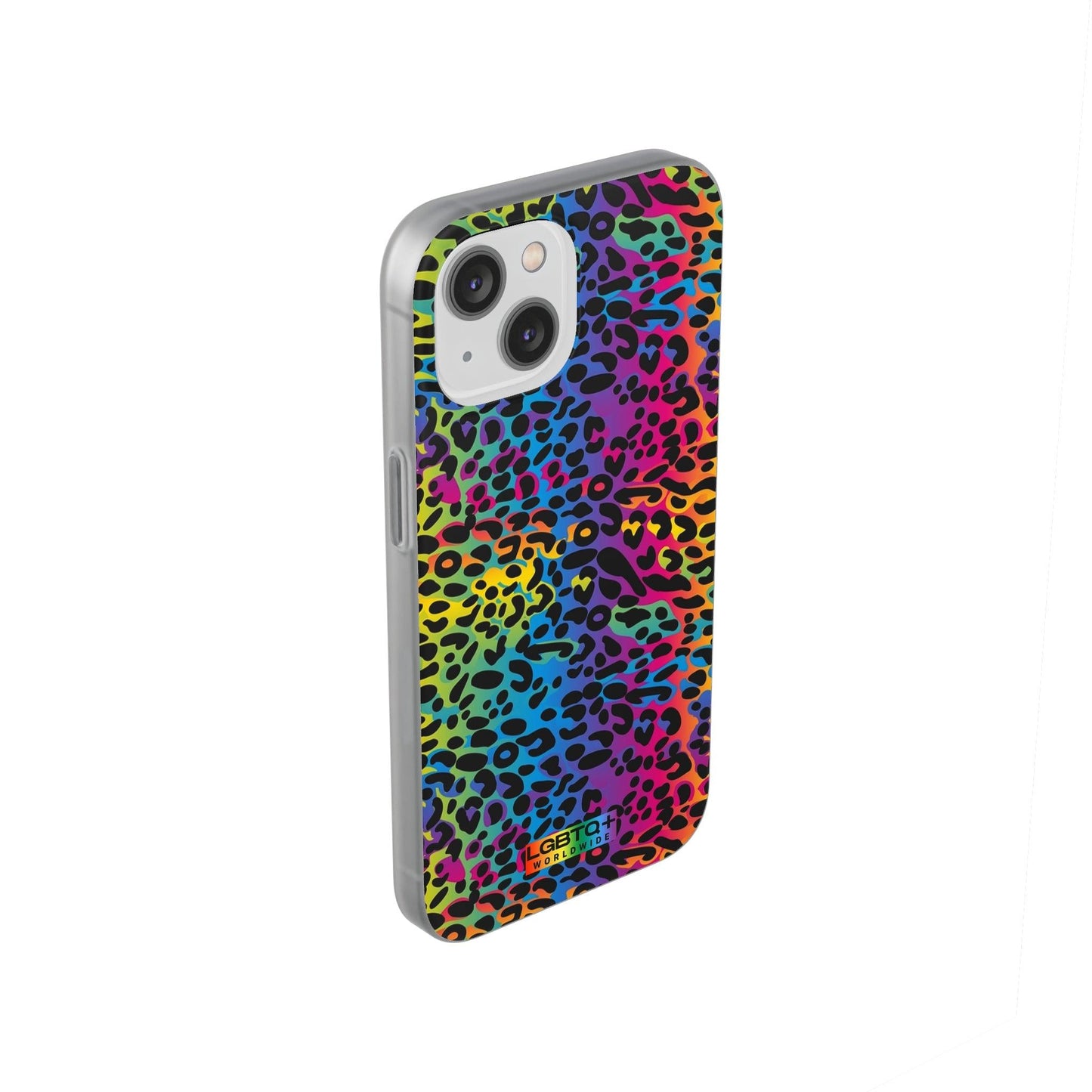 LGBTQWorldwide - ,,LEOPARD" Flexible Handyhülle Accessories, Case, iPhone, iPhone Cases, Phone accessory, Phone Cases, Samsung Cases, silikon, Valentine's Day promotion lgbtq Bekleidung Accessoires unisex Zubehör