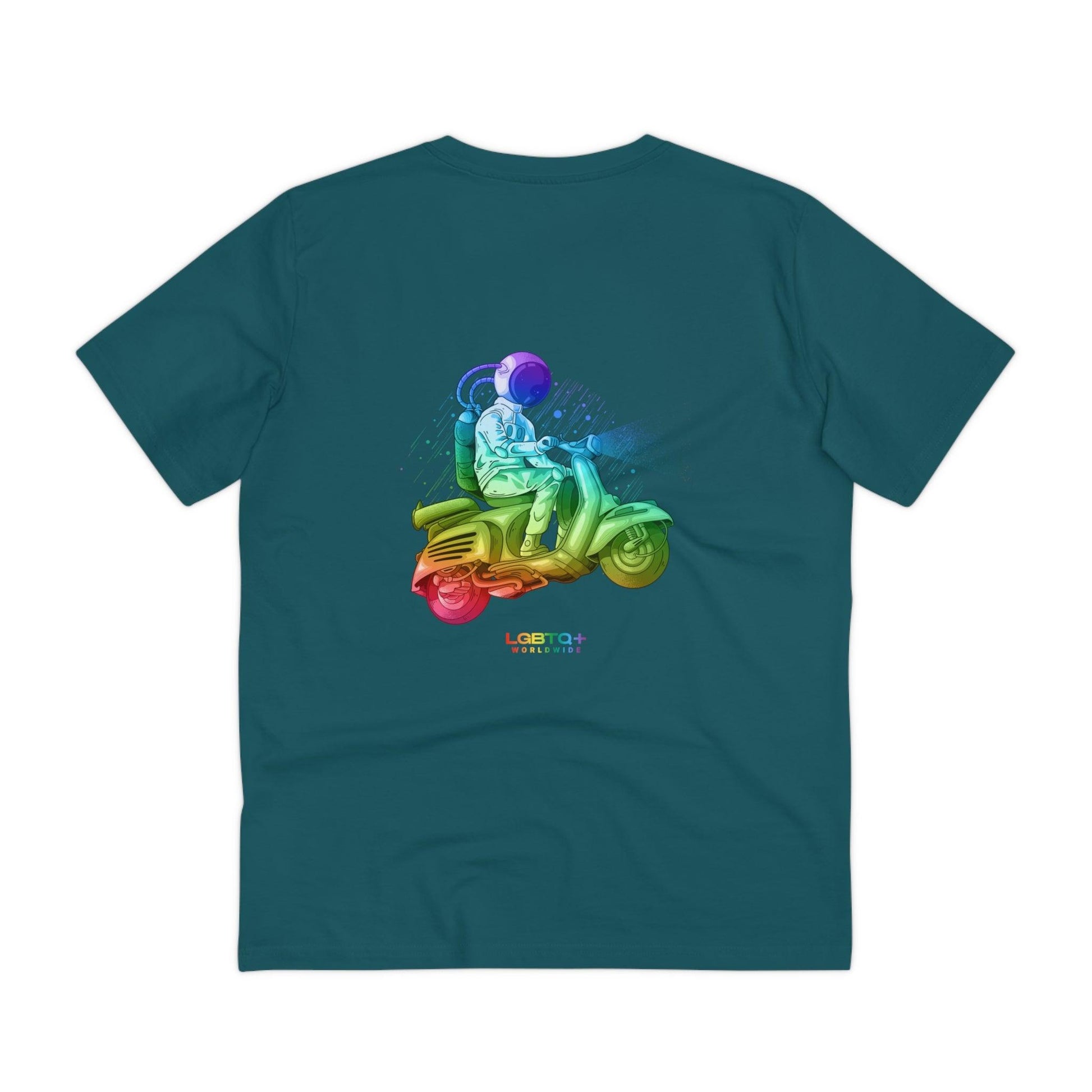 LGBTQWorldwide - ,,ASTRONAUT" Clothing, Cotton, Crew neck, DTG, Eco-friendly, Men's Clothing, Organic, Recycled, Regular fit, Sustainable, T-shirts, Unisex, Valentine's Day Picks, Vegan, Women's Clothing lgbtq Bekleidung Accessoires unisex Zubehör