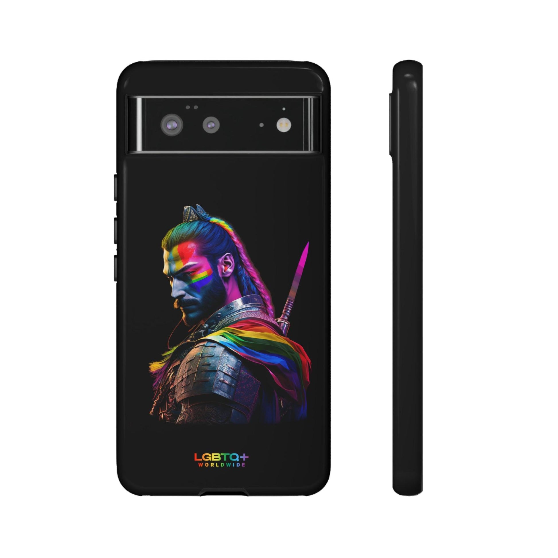 LGBTQWorldwide - ,,SAMURAI" Doppelgehäuse Handyhülle Accessories, Glossy, iPhone Cases, Matte, Phone accessory, Phone Cases, Samsung Cases, tough, Valentine's Day Picks lgbtq Bekleidung Accessoires unisex Zubehör