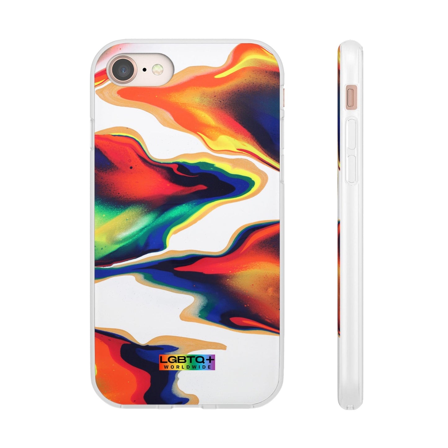 LGBTQWorldwide - ,,WUNDERSCHÖN" Flexible Handyhülle Accessories, Case, iPhone, iPhone Cases, Phone accessory, Phone Cases, Samsung Cases, silikon, Valentine's Day promotion lgbtq Bekleidung Accessoires unisex Zubehör