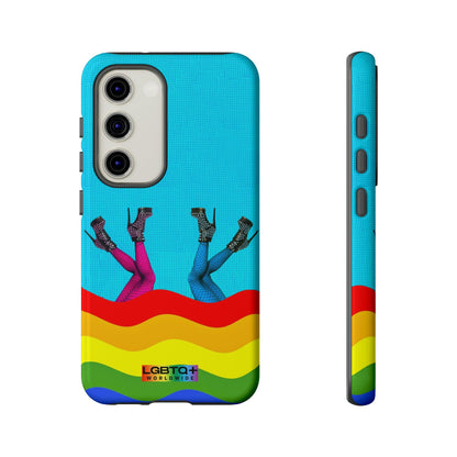 LGBTQWorldwide - ,,FÜßE" Doppelgehäuse Handyhülle Accessories, Glossy, iPhone Cases, Matte, Phone accessory, Phone Cases, Samsung Cases, Thermo, Valentine's Day Picks lgbtq Bekleidung Accessoires unisex Zubehör