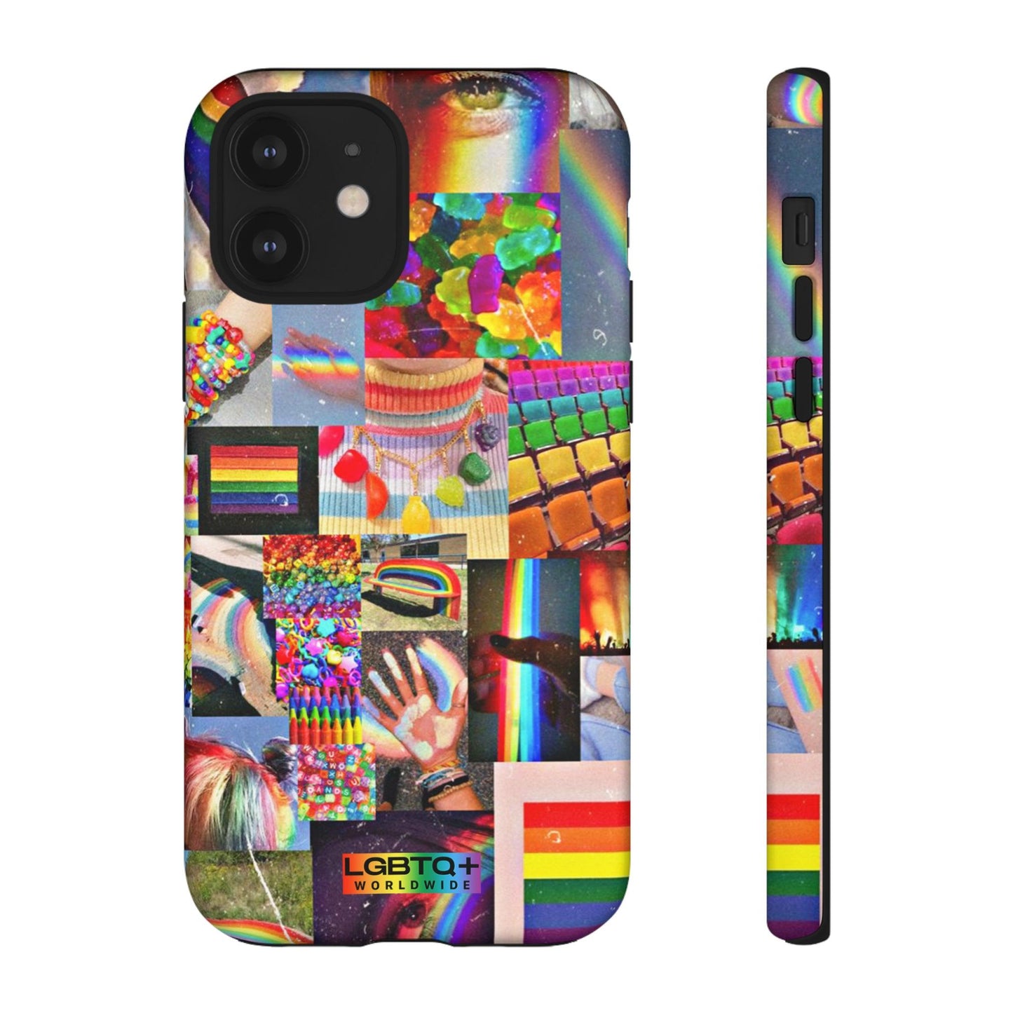 LGBTQWorldwide - ,,FARBEN" Doppelgehäuse Handyhülle Accessories, Glossy, iPhone Cases, Matte, Phone accessory, Phone Cases, Samsung Cases, Thermo, Valentine's Day Picks lgbtq Bekleidung Accessoires unisex Zubehör