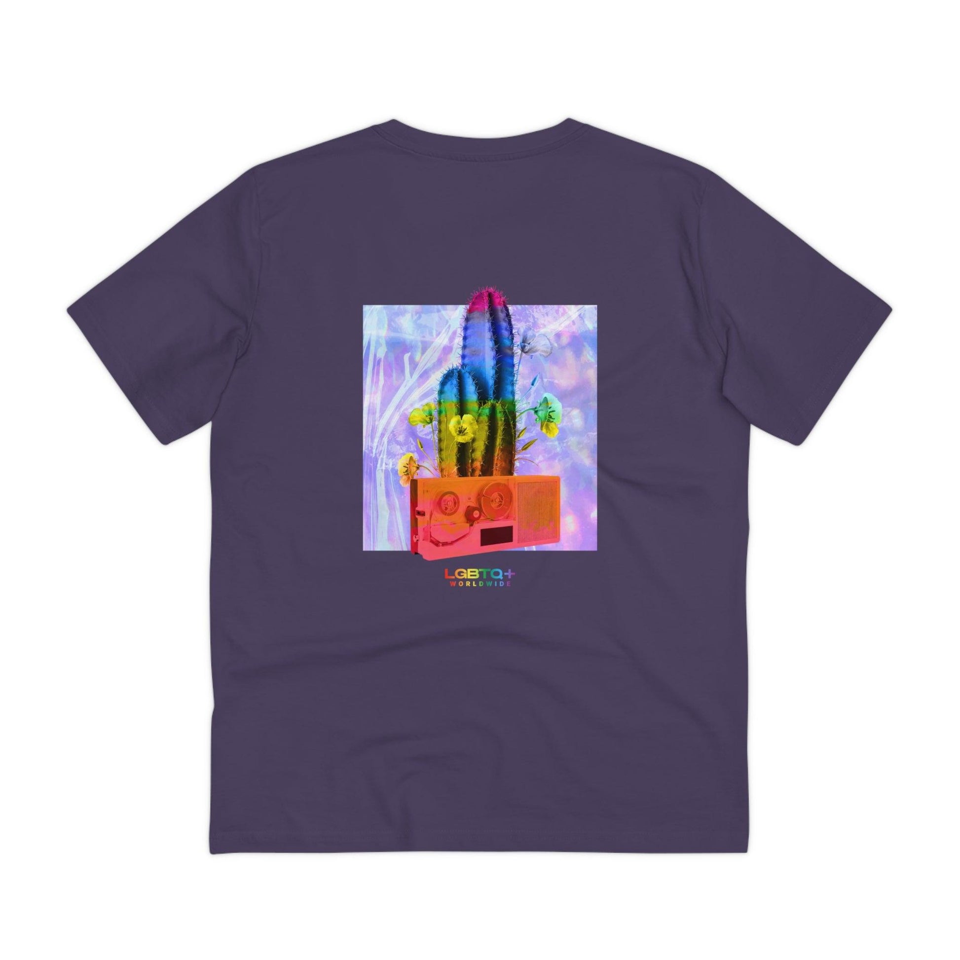 LGBTQWorldwide - ,,KAKTUS" Clothing, Cotton, Crew neck, DTG, Eco-friendly, Men's Clothing, Organic, Recycled, Regular fit, Sustainable, T-shirts, Unisex, Valentine's Day Picks, Vegan, Women's Clothing lgbtq Bekleidung Accessoires unisex Zubehör