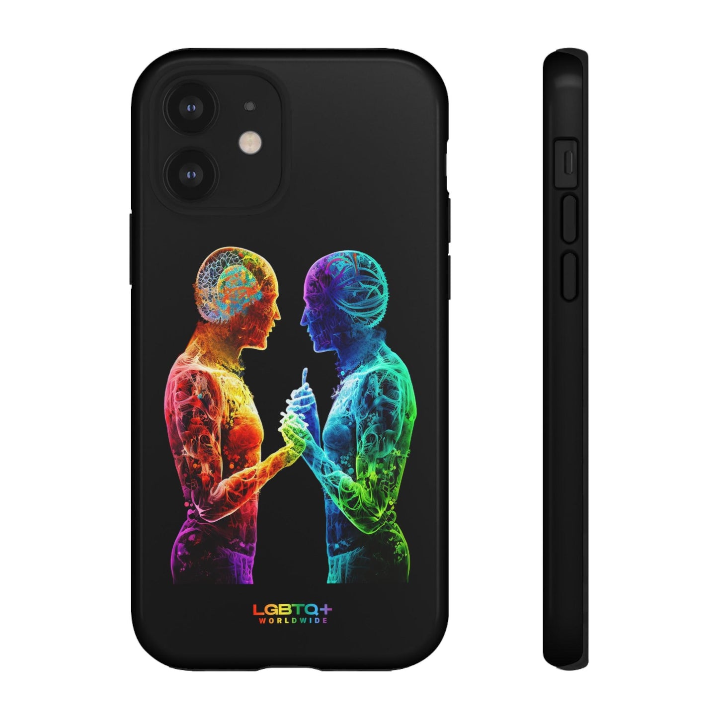 LGBTQWorldwide - ,,ZUSAMMEN" Doppelgehäuse Handyhülle Accessories, Glossy, iPhone Cases, Matte, Phone accessory, Phone Cases, Samsung Cases, tough, Valentine's Day Picks lgbtq Bekleidung Accessoires unisex Zubehör