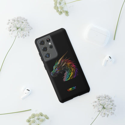 LGBTQWorldwide - ,,DRACHE" Doppelgehäuse Handyhülle Accessories, Glossy, iPhone Cases, Matte, Phone accessory, Phone Cases, Samsung Cases, tough, Valentine's Day Picks lgbtq Bekleidung Accessoires unisex Zubehör