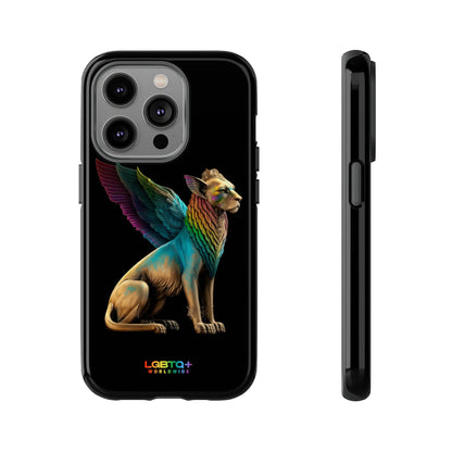 LGBTQWorldwide - ,,SPHINX" Doppelgehäuse Handyhülle Accessories, Glossy, iPhone Cases, Matte, Phone accessory, Phone Cases, Samsung Cases, tough, Valentine's Day Picks lgbtq Bekleidung Accessoires unisex Zubehör