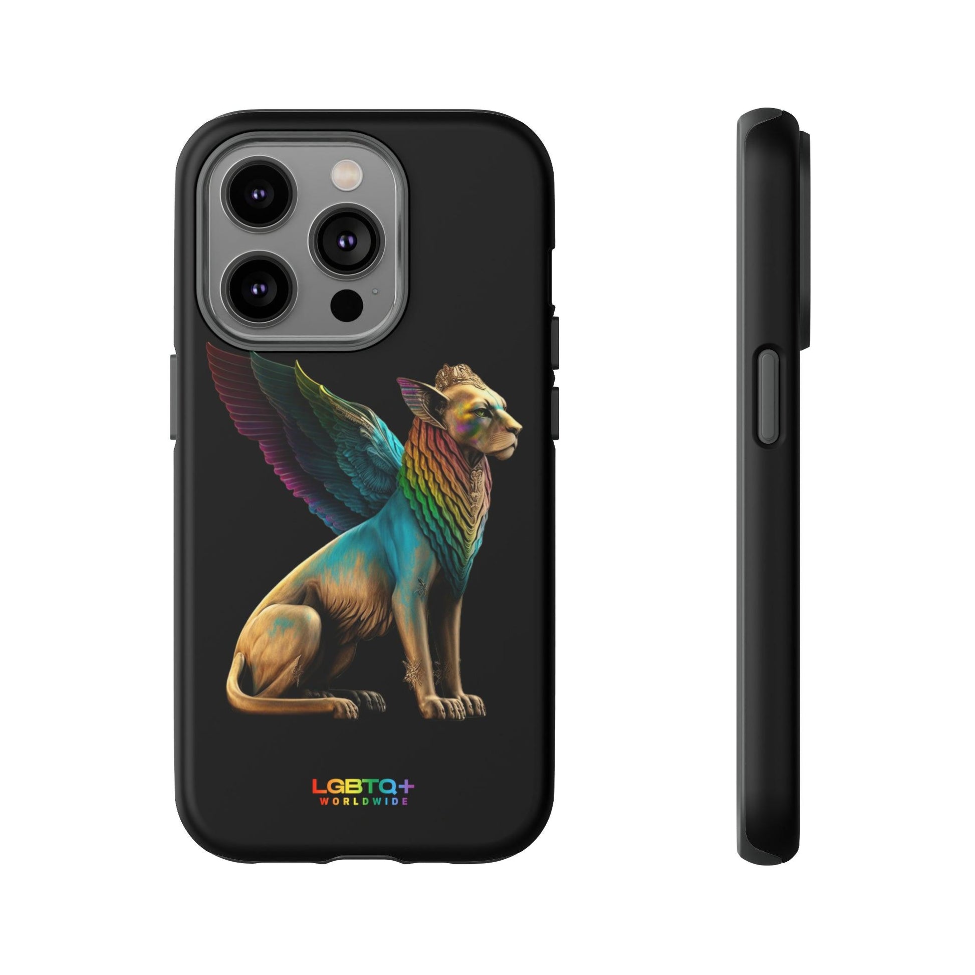 LGBTQWorldwide - ,,SPHINX" Doppelgehäuse Handyhülle Accessories, Glossy, iPhone Cases, Matte, Phone accessory, Phone Cases, Samsung Cases, tough, Valentine's Day Picks lgbtq Bekleidung Accessoires unisex Zubehör