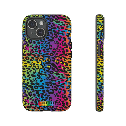 LGBTQWorldwide - ,,LEOPARD" Doppelgehäuse Handyhülle Accessories, Glossy, iPhone Cases, Matte, Phone accessory, Phone Cases, Samsung Cases, Thermo, Valentine's Day Picks lgbtq Bekleidung Accessoires unisex Zubehör