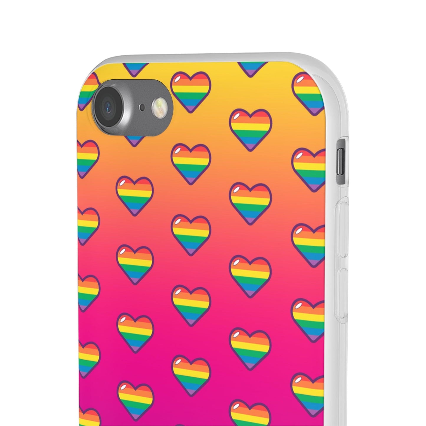 LGBTQWorldwide - ,,HERZEN" Flexible Handyhülle Accessories, Case, iPhone, iPhone Cases, Phone accessory, Phone Cases, Samsung Cases, silikon, Valentine's Day promotion lgbtq Bekleidung Accessoires unisex Zubehör