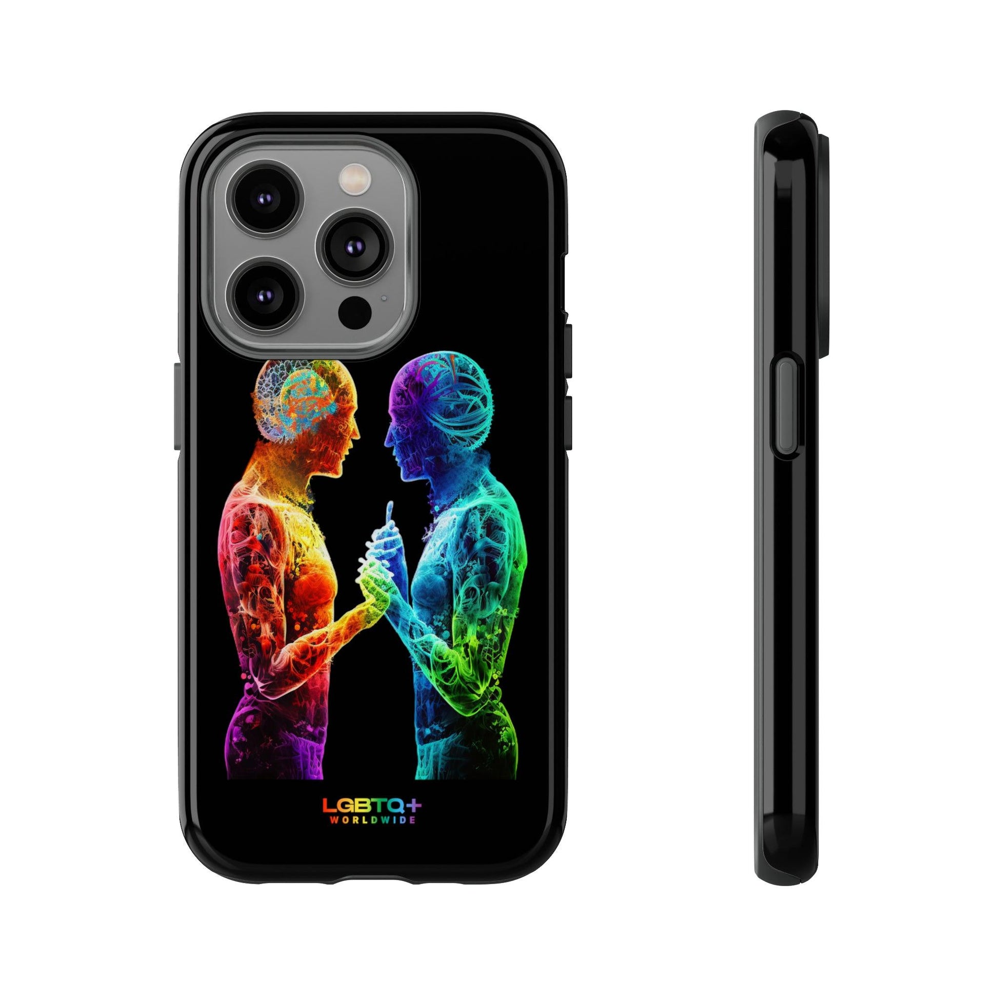 LGBTQWorldwide - ,,ZUSAMMEN" Doppelgehäuse Handyhülle Accessories, Glossy, iPhone Cases, Matte, Phone accessory, Phone Cases, Samsung Cases, tough, Valentine's Day Picks lgbtq Bekleidung Accessoires unisex Zubehör