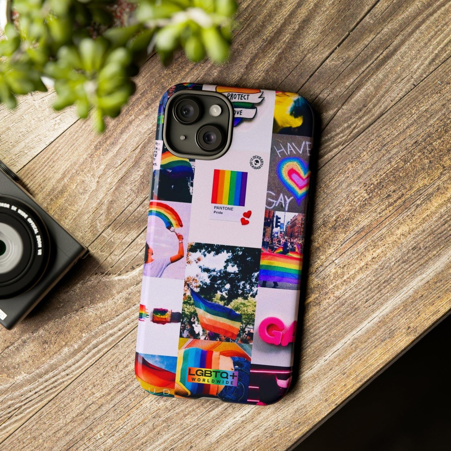 LGBTQWorldwide - ,,REGENBOGEN" Doppelgehäuse Handyhülle Accessories, Glossy, iPhone Cases, Matte, Phone accessory, Phone Cases, Samsung Cases, Thermo, Valentine's Day Picks lgbtq Bekleidung Accessoires unisex Zubehör