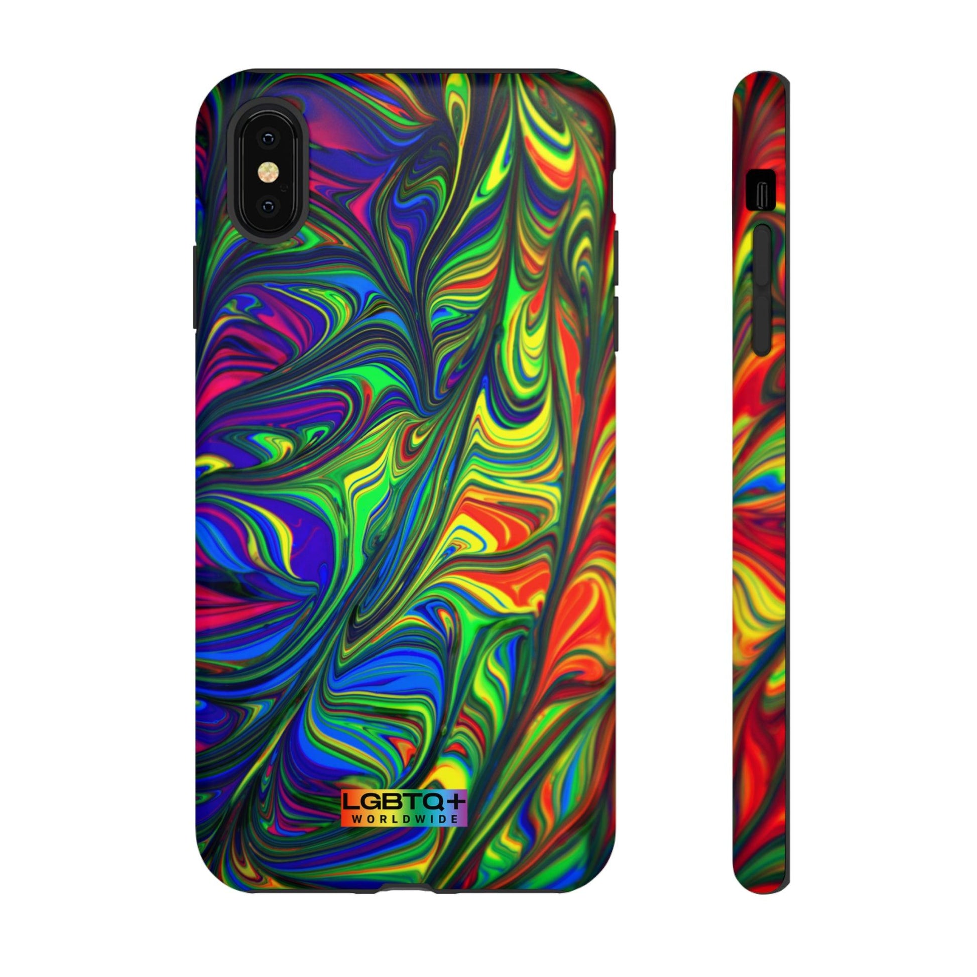 LGBTQWorldwide - ,,ILLUSION" Doppelgehäuse Handyhülle Accessories, Glossy, iPhone Cases, Matte, Phone accessory, Phone Cases, Samsung Cases, Thermo, Valentine's Day Picks lgbtq Bekleidung Accessoires unisex Zubehör