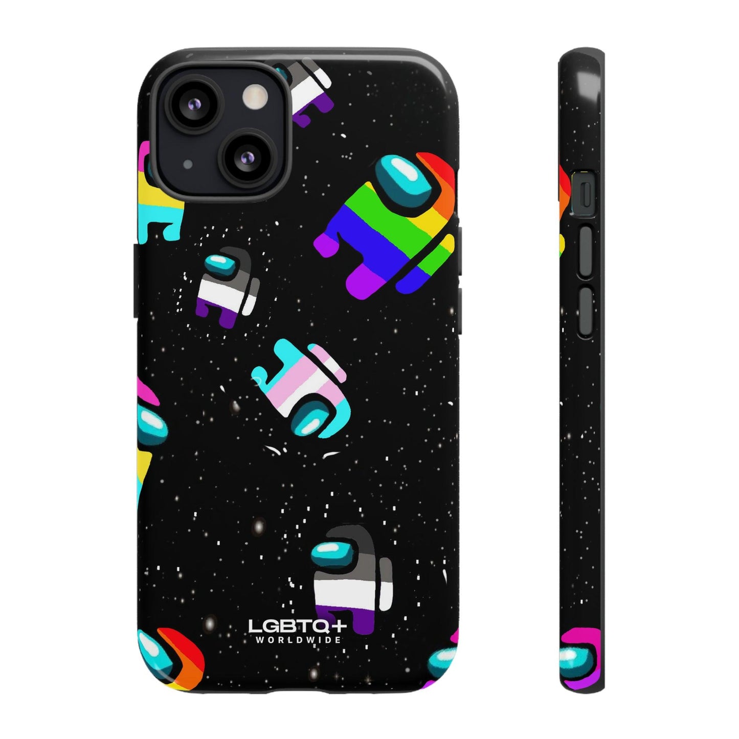 LGBTQWorldwide - ,,IMPOSTER" Doppelgehäuse Handyhülle Accessories, Glossy, iPhone Cases, Matte, Phone accessory, Phone Cases, Samsung Cases, Thermo, Valentine's Day Picks lgbtq Bekleidung Accessoires unisex Zubehör