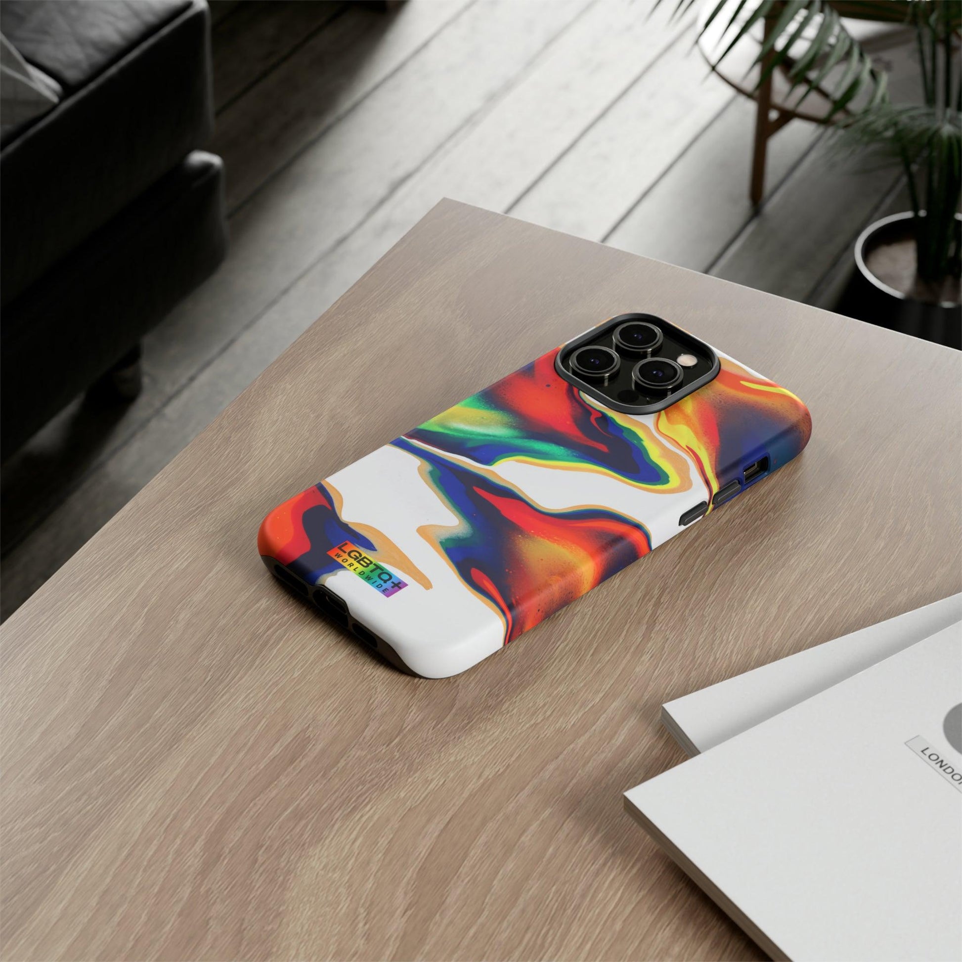 LGBTQWorldwide - ,,EINZIGARTIG" Doppelgehäuse Handyhülle Accessories, Glossy, iPhone Cases, Matte, Phone accessory, Phone Cases, Samsung Cases, Thermo, Valentine's Day Picks lgbtq Bekleidung Accessoires unisex Zubehör