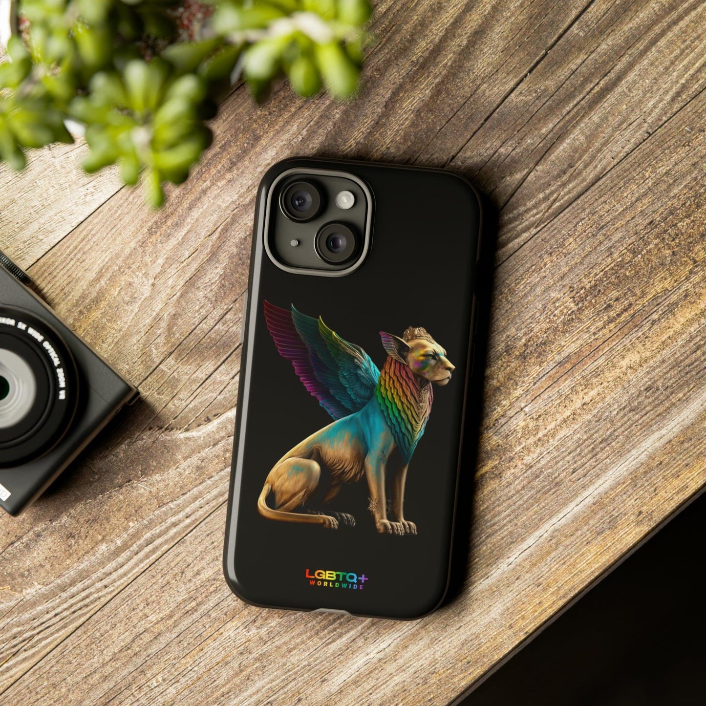 LGBTQWorldwide - ,,SPHINX" Doppelgehäuse Handyhülle Accessories, Glossy, iPhone Cases, Matte, Phone accessory, Phone Cases, Samsung Cases, tough, Valentine's Day Picks lgbtq Bekleidung Accessoires unisex Zubehör