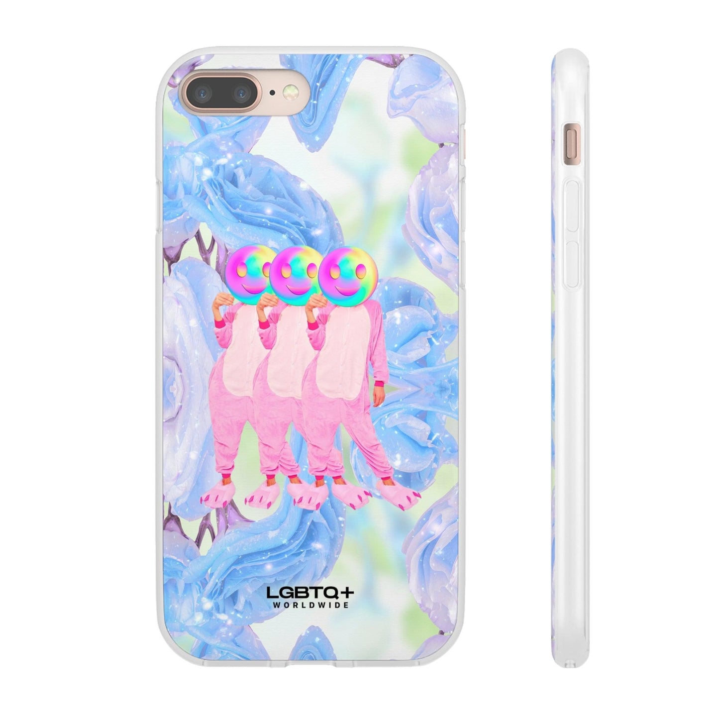 LGBTQWorldwide - ,,TEDDY BÄR" Flexible Handyhülle Accessories, Case, iPhone, iPhone Cases, Phone accessory, Phone Cases, Samsung Cases, silikon, Valentine's Day promotion lgbtq Bekleidung Accessoires unisex Zubehör