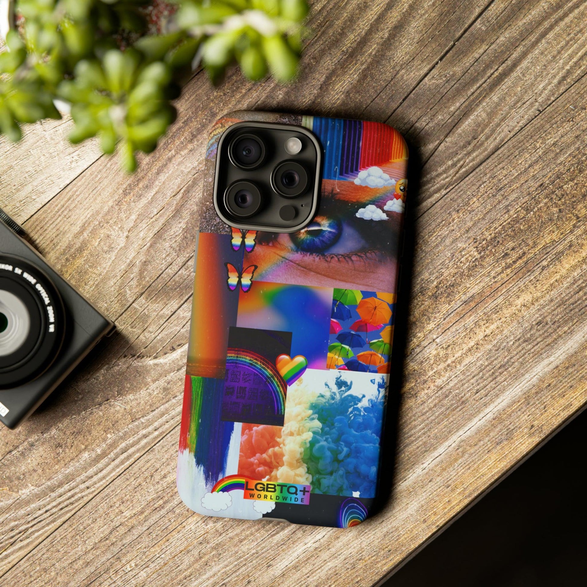 LGBTQWorldwide - ,,VISION" Doppelgehäuse Handyhülle Accessories, Glossy, iPhone Cases, Matte, Phone accessory, Phone Cases, Samsung Cases, Thermo, Valentine's Day Picks lgbtq Bekleidung Accessoires unisex Zubehör