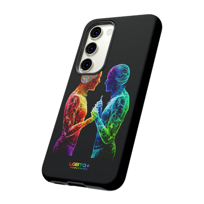 LGBTQWorldwide - ,,ZUSAMMEN" Doppelgehäuse Handyhülle Accessories, Glossy, iPhone Cases, Matte, Phone accessory, Phone Cases, Samsung Cases, tough, Valentine's Day Picks lgbtq Bekleidung Accessoires unisex Zubehör