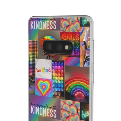 LGBTQWorldwide - ,,FREUNDLICHKEIT" Flexible Handyhülle Accessories, Case, iPhone, iPhone Cases, Phone accessory, Phone Cases, Samsung Cases, silikon, Valentine's Day promotion lgbtq Bekleidung Accessoires unisex Zubehör