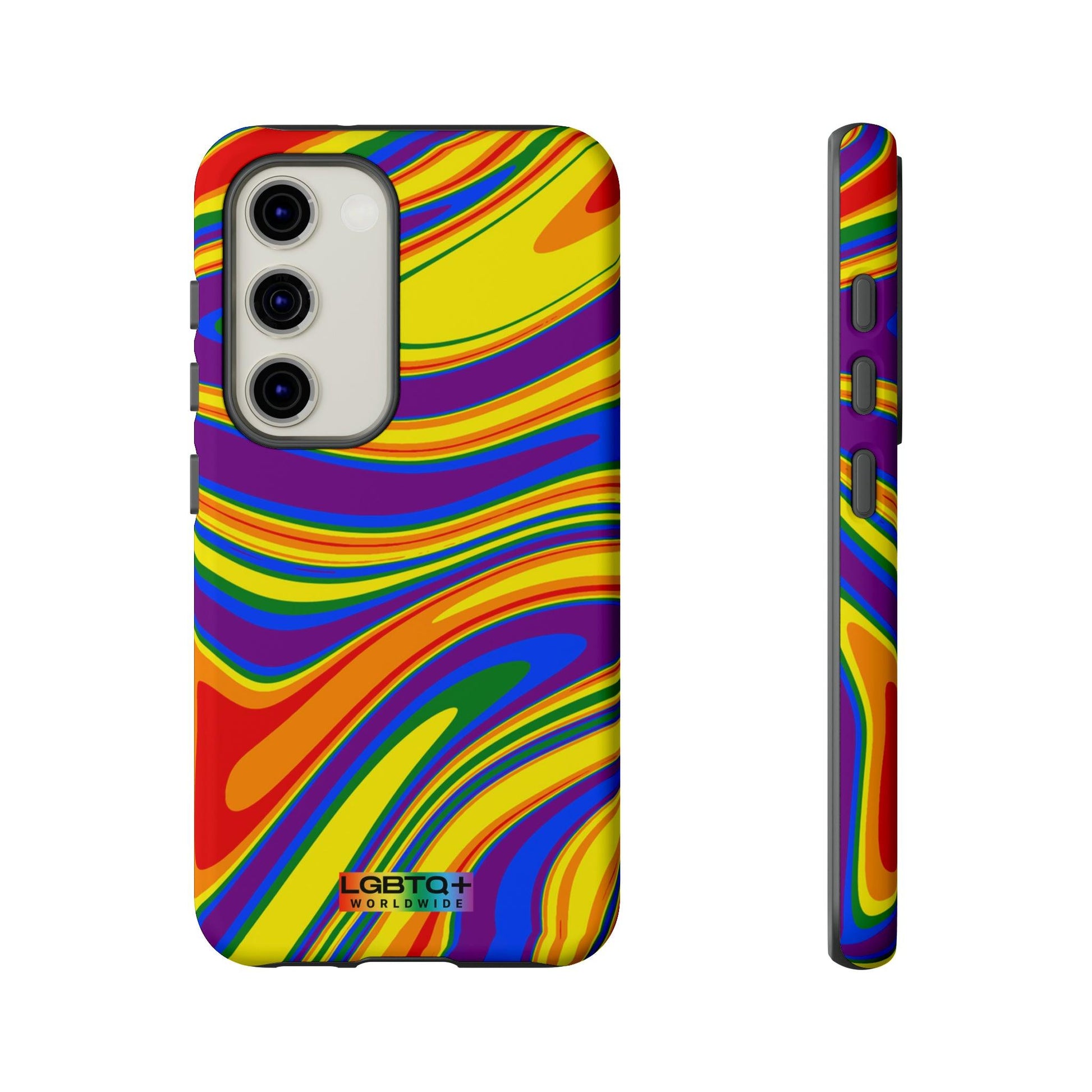 LGBTQWorldwide - ,,KUNST" Doppelgehäuse Handyhülle Accessories, Glossy, iPhone Cases, Matte, Phone accessory, Phone Cases, Samsung Cases, Thermo, Valentine's Day Picks lgbtq Bekleidung Accessoires unisex Zubehör