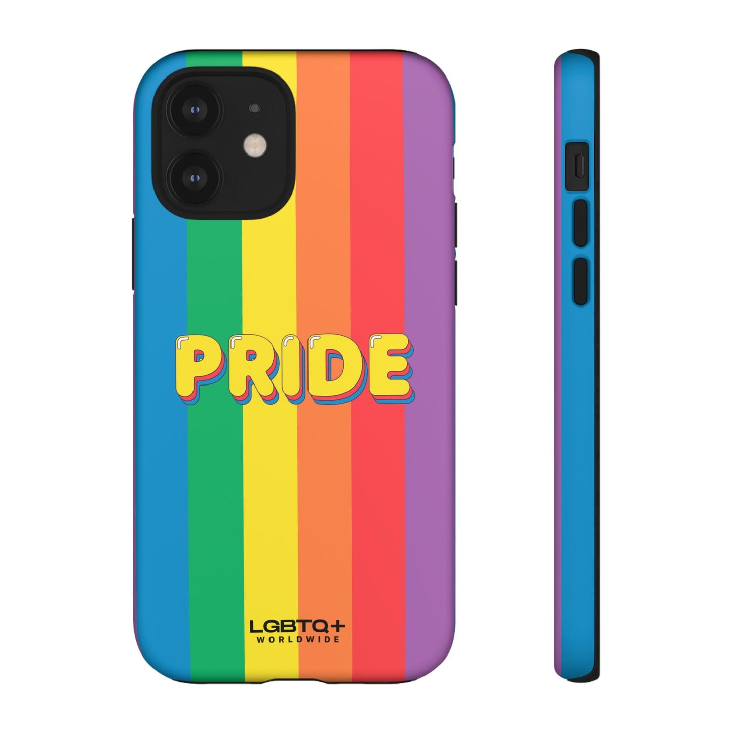 LGBTQWorldwide - ,,PRIDE" Doppelgehäuse Handyhülle Accessories, Glossy, iPhone Cases, Matte, Phone accessory, Phone Cases, Samsung Cases, Thermo, Valentine's Day Picks lgbtq Bekleidung Accessoires unisex Zubehör