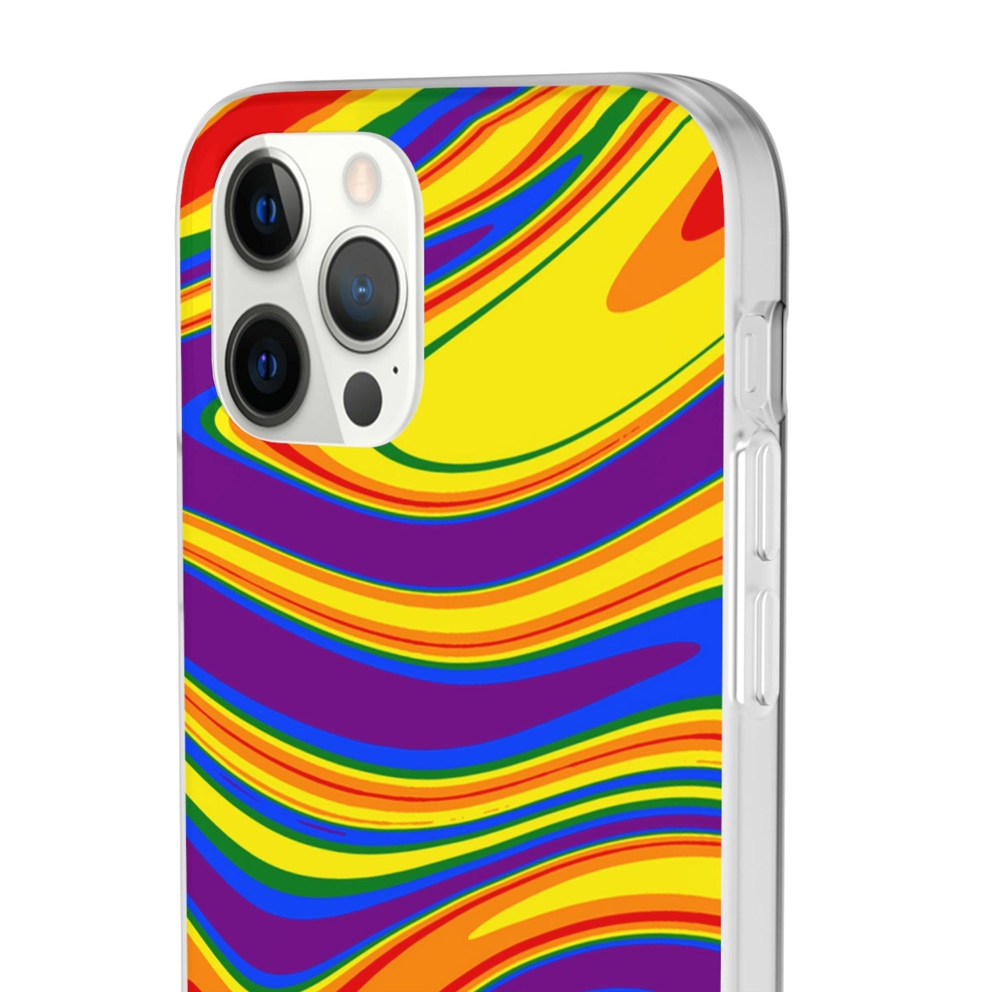 LGBTQWorldwide - ,,FARBEN" Flexible Handyhülle Accessories, Case, iPhone, iPhone Cases, Phone accessory, Phone Cases, Samsung Cases, silikon, Valentine's Day promotion lgbtq Bekleidung Accessoires unisex Zubehör