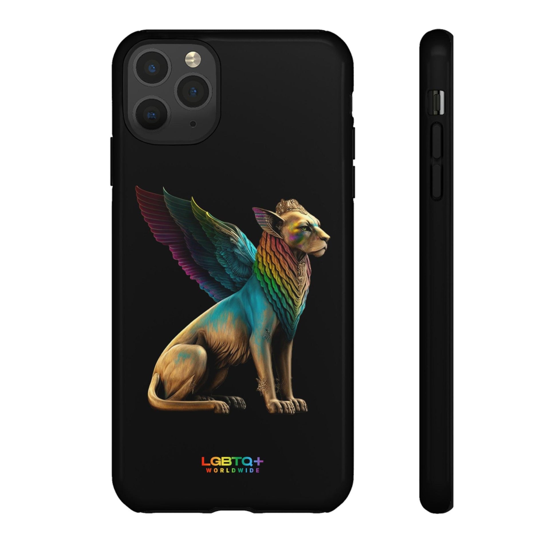 LGBTQWorldwide - ,,SPHINX" Doppelgehäuse Handyhülle Accessories, Glossy, iPhone Cases, Matte, Phone accessory, Phone Cases, Samsung Cases, tough, Valentine's Day Picks lgbtq Bekleidung Accessoires unisex Zubehör