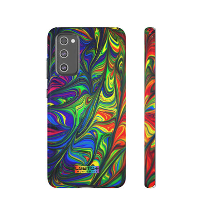 LGBTQWorldwide - ,,ILLUSION" Doppelgehäuse Handyhülle Accessories, Glossy, iPhone Cases, Matte, Phone accessory, Phone Cases, Samsung Cases, Thermo, Valentine's Day Picks lgbtq Bekleidung Accessoires unisex Zubehör