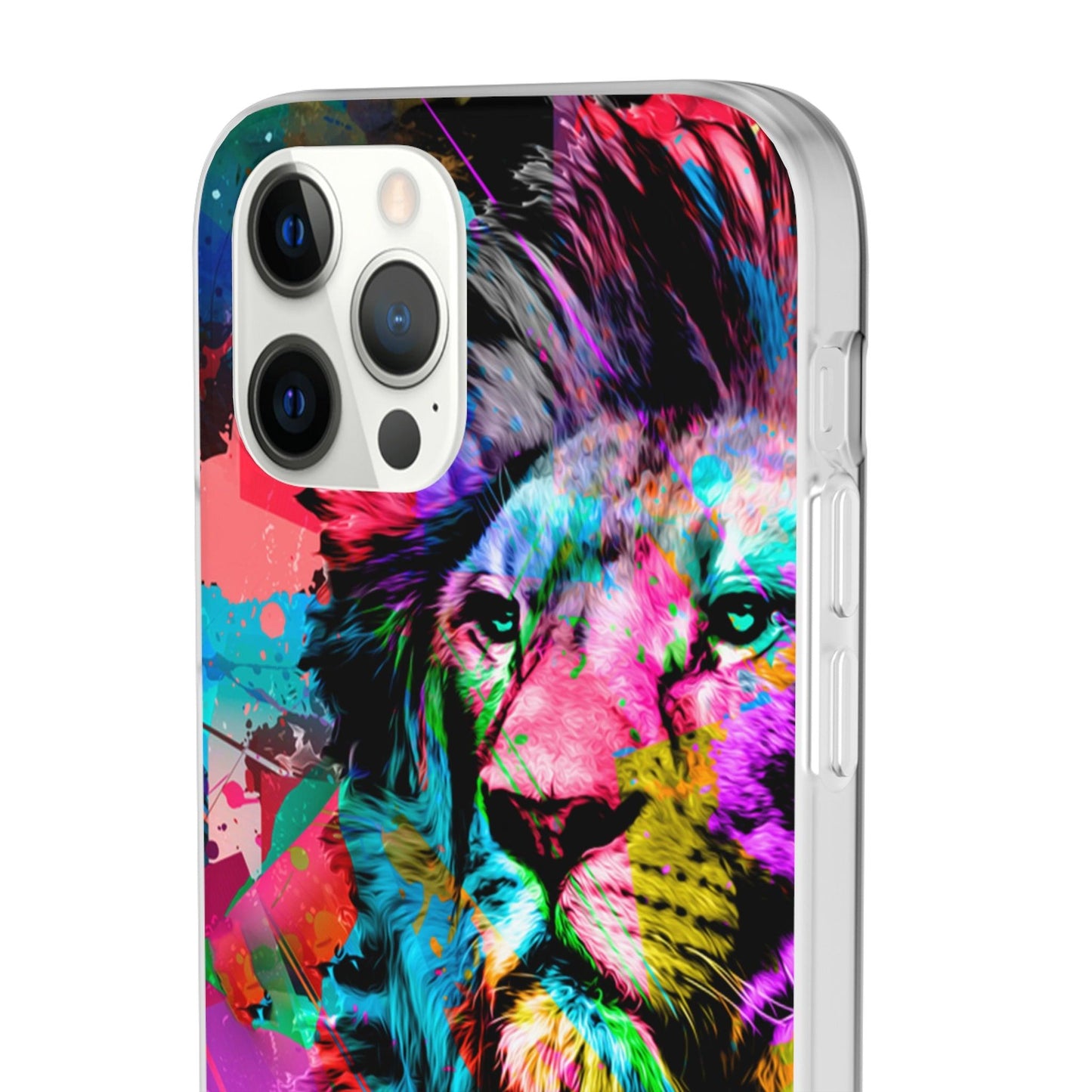 LGBTQWorldwide - ,,STARKER LÖWE" Flexible Handyhülle Accessories, Case, iPhone, iPhone Cases, Phone accessory, Phone Cases, Samsung Cases, silikon, Valentine's Day promotion lgbtq Bekleidung Accessoires unisex Zubehör