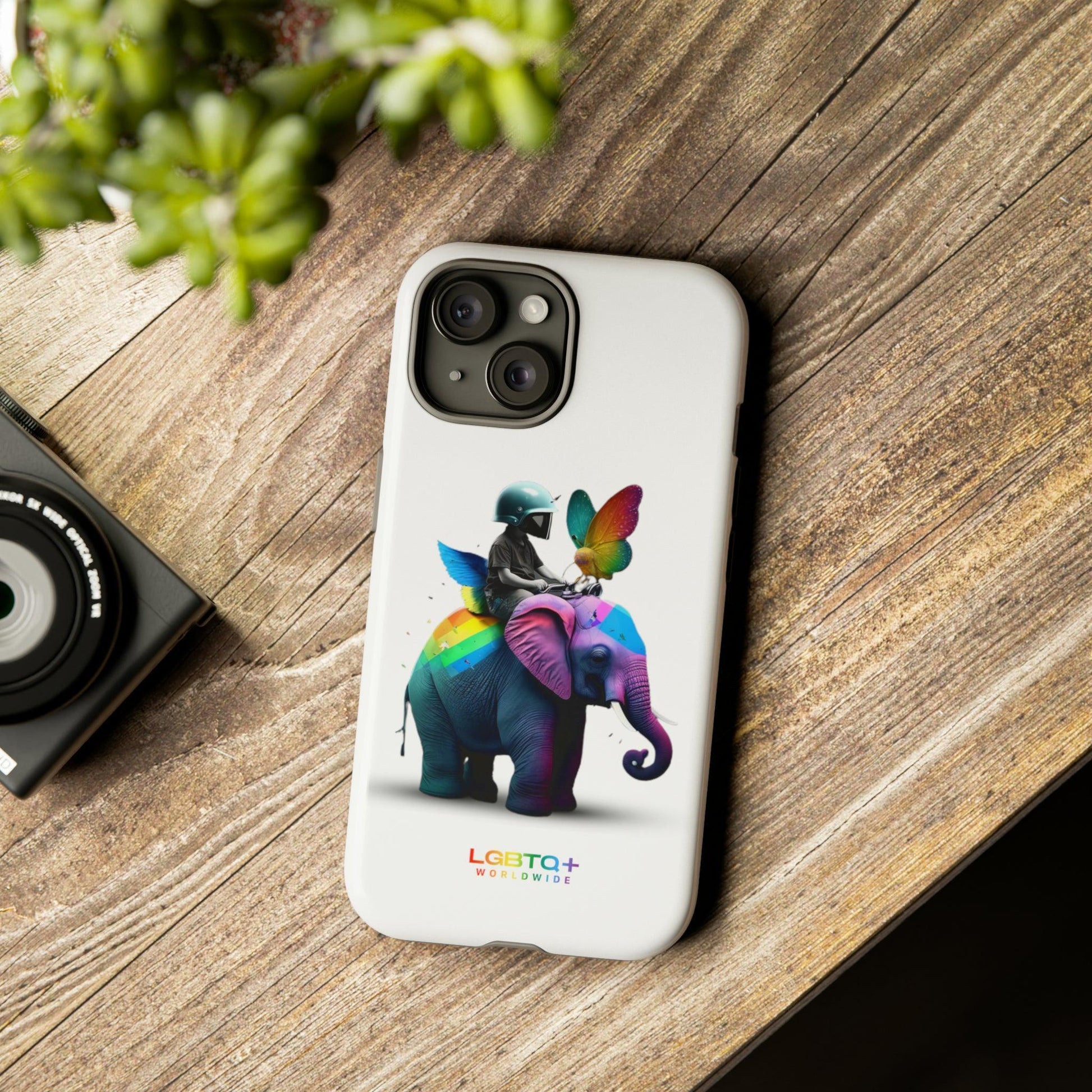 LGBTQWorldwide - ,,SCHMETTERLING" Doppelgehäuse Handyhülle Accessories, Glossy, iPhone Cases, Matte, Phone accessory, Phone Cases, Samsung Cases, tough, Valentine's Day Picks lgbtq Bekleidung Accessoires unisex Zubehör