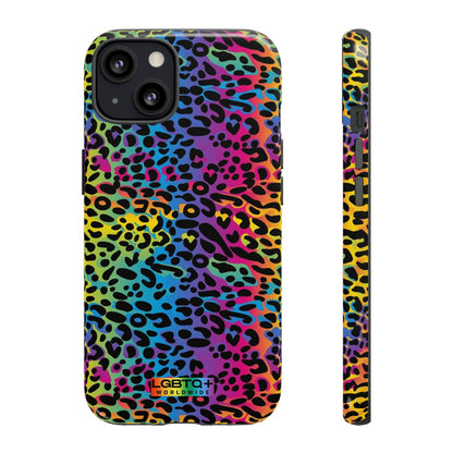 LGBTQWorldwide - ,,LEOPARD" Doppelgehäuse Handyhülle Accessories, Glossy, iPhone Cases, Matte, Phone accessory, Phone Cases, Samsung Cases, Thermo, Valentine's Day Picks lgbtq Bekleidung Accessoires unisex Zubehör