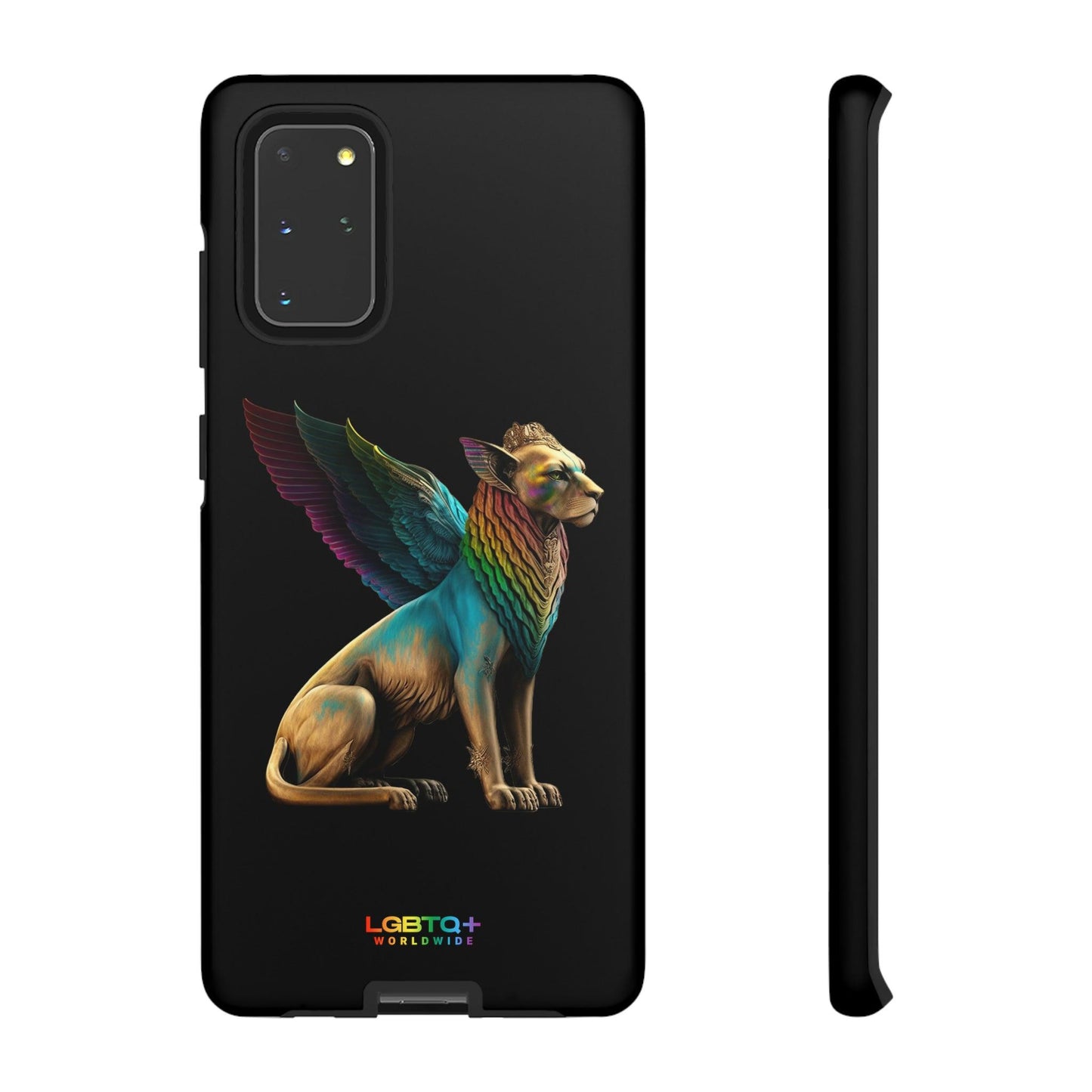 LGBTQWorldwide - ,,SPHINX" Doppelgehäuse Handyhülle Accessories, Glossy, iPhone Cases, Matte, Phone accessory, Phone Cases, Samsung Cases, tough, Valentine's Day Picks lgbtq Bekleidung Accessoires unisex Zubehör