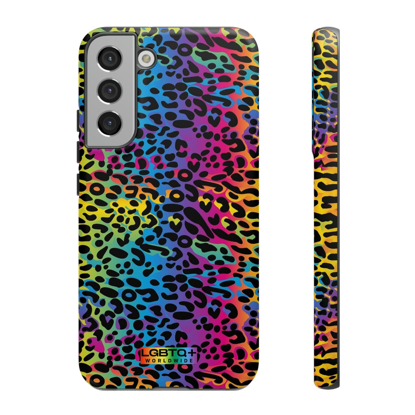 LGBTQWorldwide - ,,LEOPARD" Doppelgehäuse Handyhülle Accessories, Glossy, iPhone Cases, Matte, Phone accessory, Phone Cases, Samsung Cases, Thermo, Valentine's Day Picks lgbtq Bekleidung Accessoires unisex Zubehör