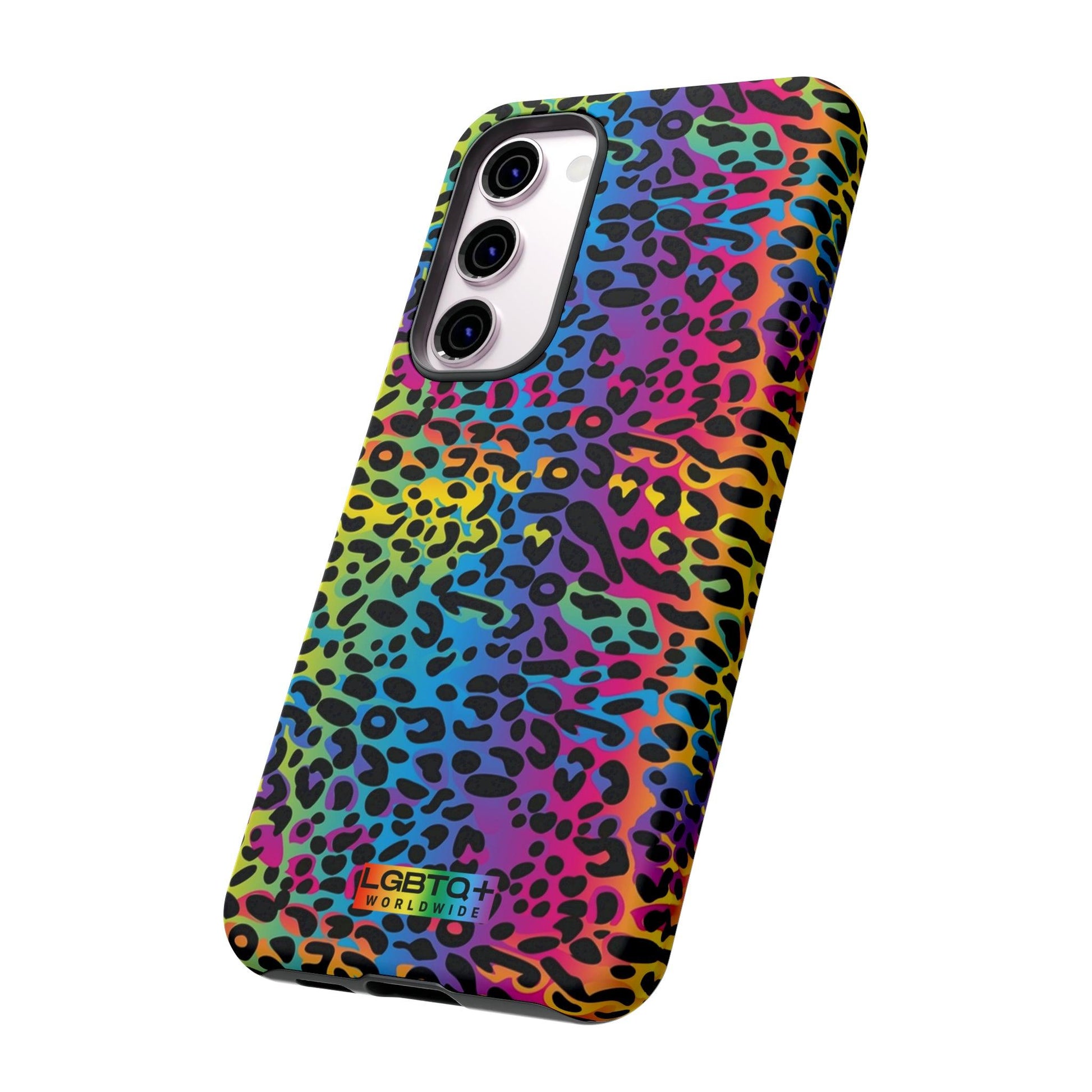 LGBTQWorldwide - ,,LEOPARD" Doppelgehäuse Handyhülle Accessories, Glossy, iPhone Cases, Matte, Phone accessory, Phone Cases, Samsung Cases, Thermo, Valentine's Day Picks lgbtq Bekleidung Accessoires unisex Zubehör